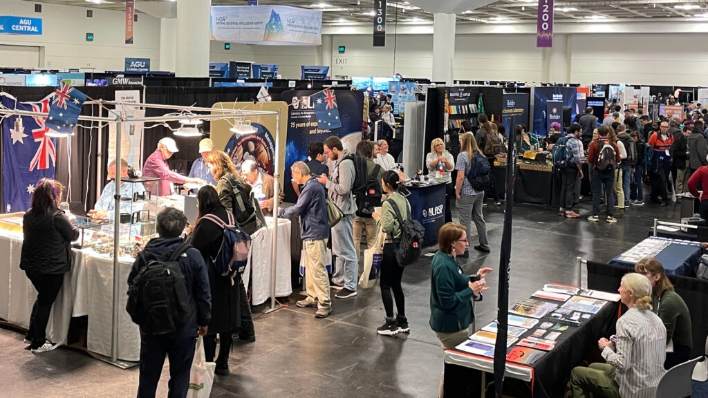 Thousands of scientists gathered for the annual meeting of the American Geophysical Union in San Francisco in December. Credit: Liza Gross/Inside Climate News