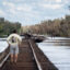In Arcadia, Florida, Mac Martin looks at flooding along the railroad tracks at the Peace River in October 2022 in Arcadia, nearly a week after Hurricane Ian made landfall on the gulf coast. The Everglades to Gulf Conservation Area would include the watersheds of the Peace River and shore up protection for a region that suffered heavy damage from the hurricane. Credit: Sean Rayford/Getty Images.